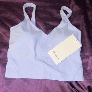Light blue Lululemon tank top sports bra